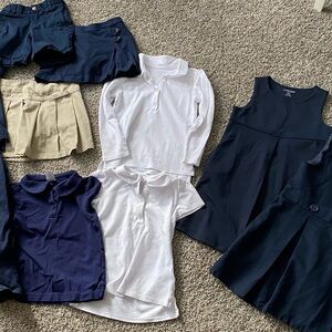 Set of uniforms size 5-6!  All 11 pieces for a great price!